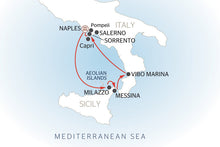 Naples, the Amalfi Coast, and Sicily (port-to-port package)