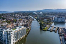 Aerial View of Dublin City