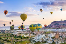 Balloons over Cappadocia