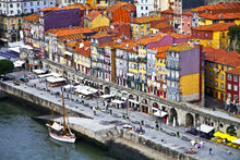 Oporto - Colourful Riveside Street