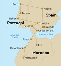 Madrid, Portugal, Andalusia and Morocco