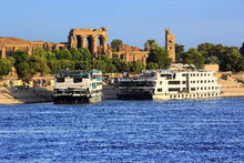 Cruise Ships docked at Kom Ombo