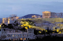 Athens Acropolis Twilight