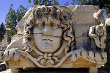 Delphi Temple of Apollo Face