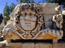 Delphi Temple of Apollo Face
