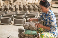 kampong Chhnang - Clay sculpture workshop
