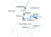 An exceptional cruise through the most beautiful regions of three different countries (port-to-port cruise)