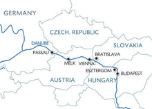 The beautiful blue Danube from Passau to Budapest (port-to-port cruise)