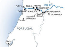 Lisbon, Porto and the Douro valley (Portugal) and Salamanca (Spain) (port-to-port cruise)