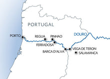 From Portugal to Spain: Porto, the Douro Valley (Portugal) and Salamanca (Spain) (port-to-port cruise)
