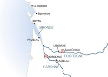 Cruise through the Aquitaine Region from Bordeaux to Royan, along the Gironde Estuary and the Garonne and Dordogne Rivers (port-to-port cruise)
