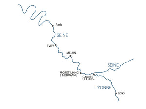 Revisit France's Past, its Royal Sites, and Medieval Cities during a Historic Cruise on the Petite Seine  (port-to-port cruise)