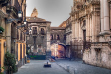 Catania view _San Benedetto Arch