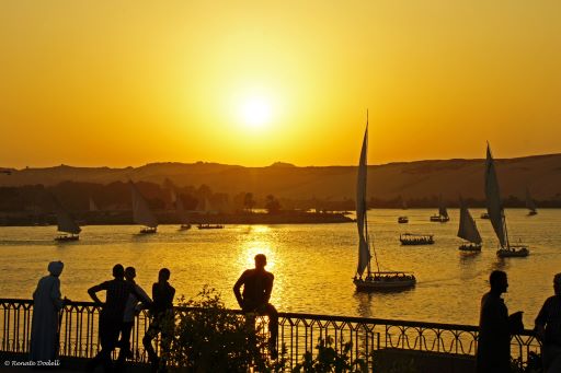 Dhows on the River Nile