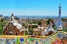 Barcelona_Park Guell by architect Antonio Gaudi
