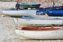 Hammamet - boats on beach