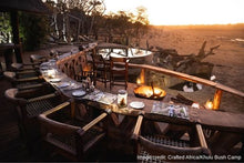 Khulu Bush Camp - Outdoor dining by firepit