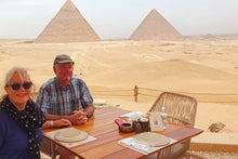 Dining at 9 Pyramids Lounge Cairo