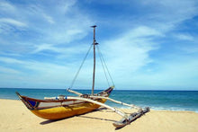 Negombo Beach Boat