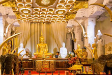 Kandy_Sitting Buddha Statue in Temple of the Tooth