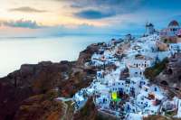 Santorini_Dusk view
