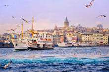 Istanbul - View of Galata Tower from the Bosphorus