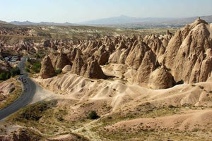 Fairy Chimneys and Cyclists in Cappadocia