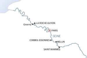 Little Gems of the Seine: Between Bucolic Stopovers and Royal Shores The Majestic Seine Aboard a Paddle-Wheel Boat (port-to-port cruise)