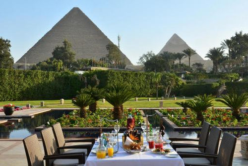 Cairo Marriott Mena House Pyramid View