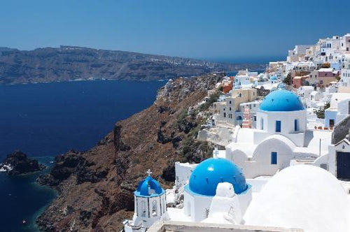 Santorini Coastline