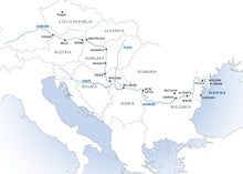 Along the Danube and its delta, the Balkan peninsula and Budapest (port-to-port cruise)