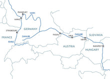 Trans-European cruise from Budapest to Strasbourg (port-to-port cruise)