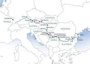 From the Blue Danube to the Black Sea (port-to-port cruise)