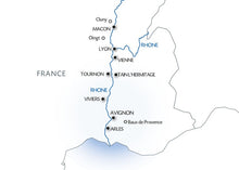 From Burgundy to the Camargue along the Saône and the Rhône Rivers (port-to-port cruise)